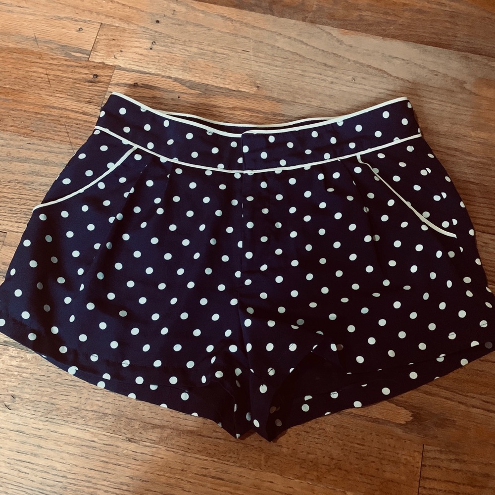 Polka dot shorts